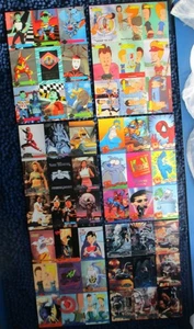 7 TARJETAS COLECCIONABLES PROMOCIONALES SIN CORTAR 4/9 tarjetas CASPER, Fox Kids, POWER RANGERS, reinicio + - Imagen 1 de 2