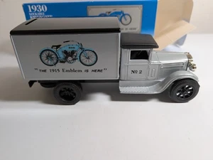 Lockable 1930's Freight Truck Coin Bank ERTL w/Key 1:25 SCALE Sturgis Limited Ed - Picture 1 of 13