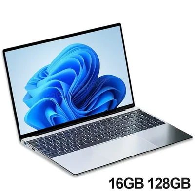 NUOVO 15.6 "Ultra Sottile Del Computer Portatile 16GB Di RAM 2TB SSD Intel N3700 - Immagine 1 di 4