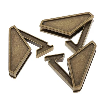 Puzzle blocco puzzle cerebrale oro fusti di teaser puzzle sblocca giocattoli per - Immagine 1 di 4