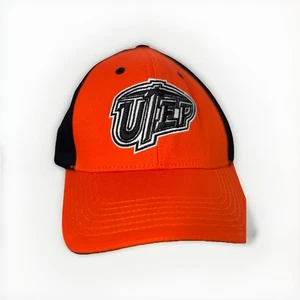 Utep University of Texas El Paso Adjustable Hat  Orange Captivating Headgear - Picture 1 of 7