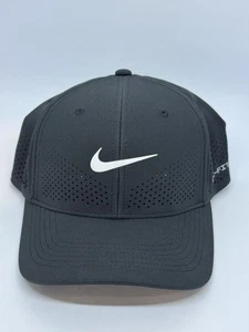 NEW NIKE S/M Adult Unisex DRI-FIT ADV RISE Run Tennis Hat/Cap-Black FB5633-010 - Picture 1 of 7