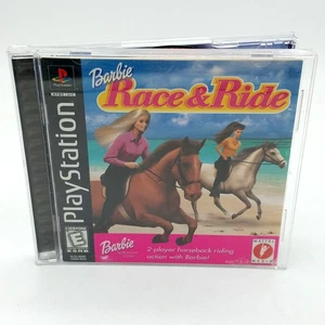 Barbie Race & Ride Sony PlayStation One Game 1999 PS1 - Picture 1 of 5