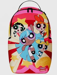 Sprayground x Powerpuff Girls Heart Shark Backpack LIMITED EDITION WITH TAGS - Picture 1 of 9