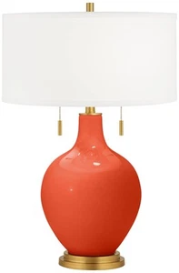 Daredevil Toby Brass Accents Table Lamp - Picture 1 of 4