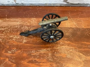 Vintage Cannon Cast Iron And Brass - Unbranded 4 1/2” Long - Picture 1 of 6