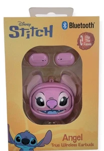 ANGEL Disney Stitch FLIP THE FACES Auriculares Inalámbricos Verdaderos - ROSA - Imagen 1 de 7