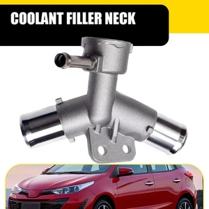 Manguera de llenado de cuello de refrigerante de motor de aluminio para Toyota Yaris 2007-2018 2019 1,5 L EE. UU. - Imagen 1 de 16