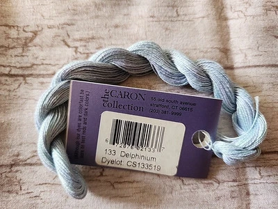 Caron Wildflowers Delphinium 133  Hand Dyed Cotton 36 yds - Image 1 of 4