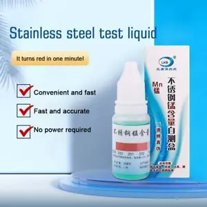 `Steel Testing Reagent For Liquid Manganese 304 3 Model ✧ - Bild 1 von 10