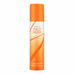 Coty Wild Musk by Coty for Women 2.5 oz Cologne Body Spray