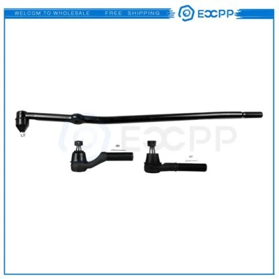 Eslabones de extremo de barra de amarre delantera de dirección nuevos 3 piezas para Ford E250 E350 E450 Econoline SD Foto 1 de 4