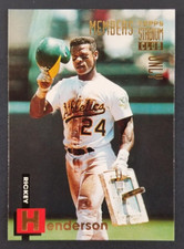 Rickey Henderson 1994 Topps Stadium Club Members Baseball Card #38 (NM)