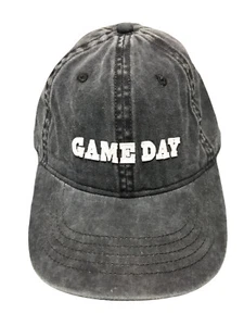 Time And Tru bestickte Damen-Baseballmütze Spieltag anthrazit abgenutzt - Bild 1 von 3