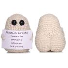 Cute Funny Positive Potato Ornaments Woven Vegetable Fruit Doll