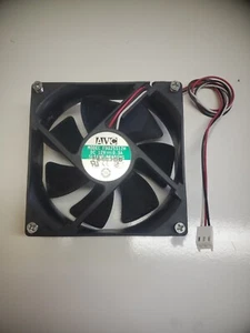AVC F9025S12H Sleeve Bearing Case Fan w/3-Pin Connector (Black) 90MM - Picture 1 of 8