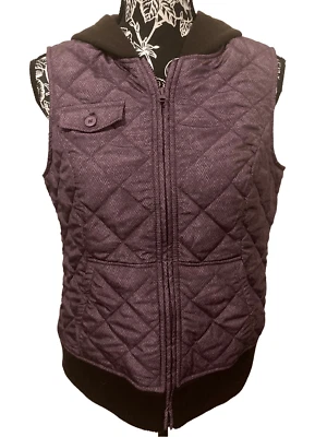 Chaleco de invierno tallado con volantes acolchado otoño todos los días al aire libre preppy informal Foto 1 de 4