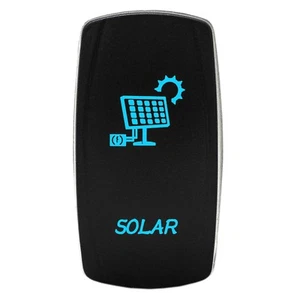 POLARIS RZR 800 XP900 Dual BackLit BLUE LED SOLAR Rocker Switch - Imagen 1 de 6