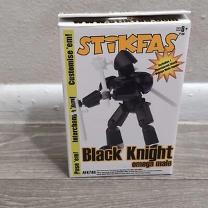 Stikfas Caballero Negro Omega Hombre Hasbro Nuevo Precintado - Imagen 1 de 5