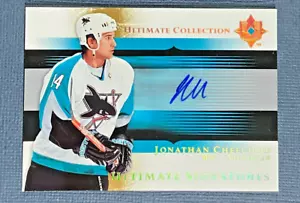 Jonathan Cheechoo 2005-06 Ultimate Collection Ultimate Signatures #USCH - Picture 1 of 2