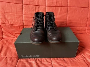 Scarpe tronchetti stivaletti cuoio Timberland EU 36 marroni usate - Foto 1 di 3