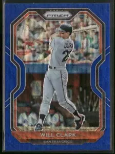 Panini Prizm #217 2021 Will Clark Blue Wave Prizm #/60 - Imagen 1 de 2