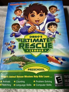 Nickelodeon Diego's Ultimate Rescue League PC Game NEW - Picture 1 of 2