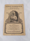 Vintage 1932 George Washington Bicentennial Commission Booklet - Program Six