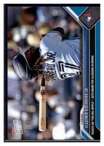 2023 Topps Now #172 Vladimir Guerrero Jr. Blue Parallel Card #d 30/49 - Picture 1 of 2