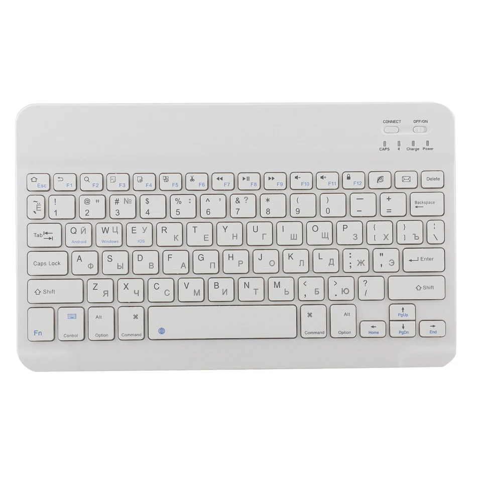 10&apos; Slim Wireless 3.0 Tablet Keyboard Micro USB for  iOS  - Image 1 of 4