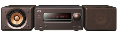 JVC Compact Audio System WOOD CONE EX-S55-T USB CD Player Bluetooth JP New - Image 1 of 4