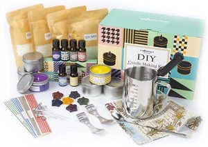 Candle Making Kit DIY Candles Craft Tool Set Pouring Pot Wicks Wax Kit Gift 2022 - Picture 1 of 5
