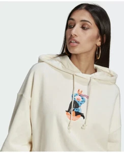 Adidas Women's Adicolor Essentials x Egle Hoodie Sweatshirt Training GN4778 S - Picture 1 of 9