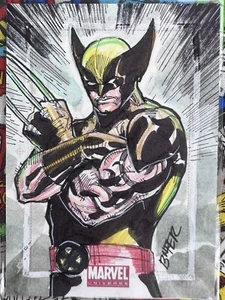 Marvel Universe 2011 SketchaFEX Card Daken Dark Wolverine Artist: Bien Flores - Picture 1 of 2