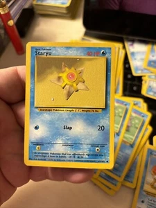 Pokémon Card Staryu Base Set 65/102 Unlimited Vintage - Picture 1 of 2