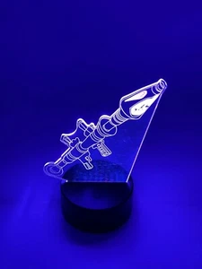 3D Fortnite Battle Royale Lamp 7 Colour Change LED Night Light Bedroom Desk Lamp - Picture 1 of 8