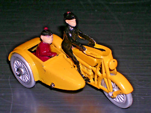 Tootsie Toy Funnies # 5103X Smitty & Herbie in Sidecar Stripped & Repainted