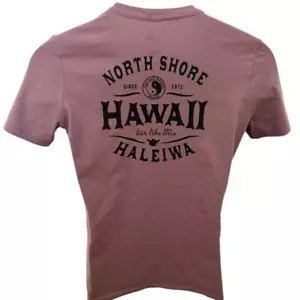 T&C Surf North Shore Haleiwa "Live Like This" maglietta donna S Small - Foto 1 di 5