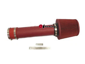 All RED COATED Air Intake Kit & Filter For 2011-16 Jeep Grand Cherokee 5.7L V8 - Foto 1 di 3