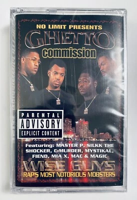 Ghetto Commission Wise Guys Cassette Tape SEALED Master P Silkk Mystikal Mia OOP — 第 1/4 张图片