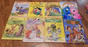 Lot Of 8 kid books with Mickey Mouse, Sesame Street, Toy Story, and Walt Disney  - Picture 1 of 11