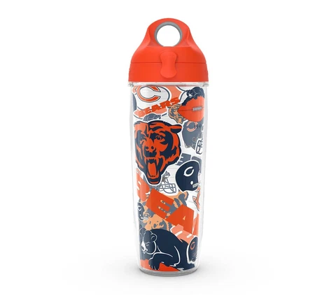 CHICAGO BEARS 24oz DOUBLE WALL, WATER BOTTLE FROM TERVIS Cover