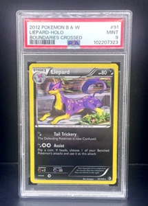 Pokemon PSA 9 Liepard 91/149 Boundaries Crossed Holo Rare MINT - Bild 1 von 2