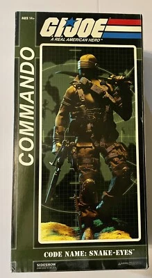 Sideshow Escala 1/6 GI Joe Snake Eyes Commando - ¡Completo! Foto 1 de 4