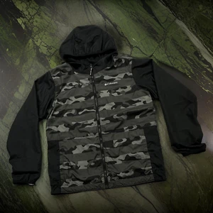 •PRE-LOVED• *Columbia* zip up reversible spring jacket (Boys Small) - Picture 1 of 5