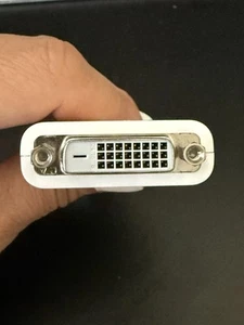 Apple A1305 Thunderbolt Mini Display Port to DVI Cable Monitor Adapter Genuine - Picture 1 of 4