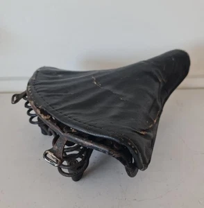 Vintage Large Sprung Bicycle Bike Comfort Seat - Picture 1 of 16