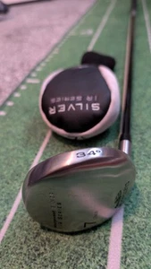 Wedgewood Golf Silver IR Series 7 Iron 34° RH Senior R Flex Graphite Shaft 37.5" - Picture 1 of 13