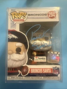 Patrick Surtain II Signed Broncos #294 Broncos Santa Funko Pop! (Beckett) - Picture 1 of 6