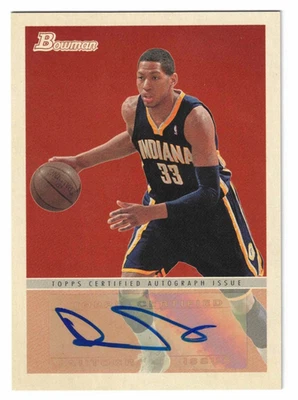 Autógrafo Bowman 48 2009-10 #48A-DG Danny Granger - casi nuevo/como nuevo Foto 1 de 2